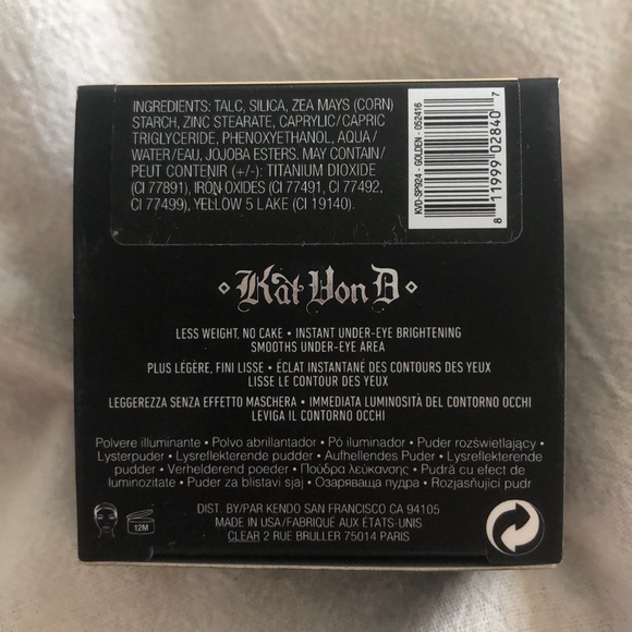 KAT VON D lock it brightening powder - Picture 3 of 5